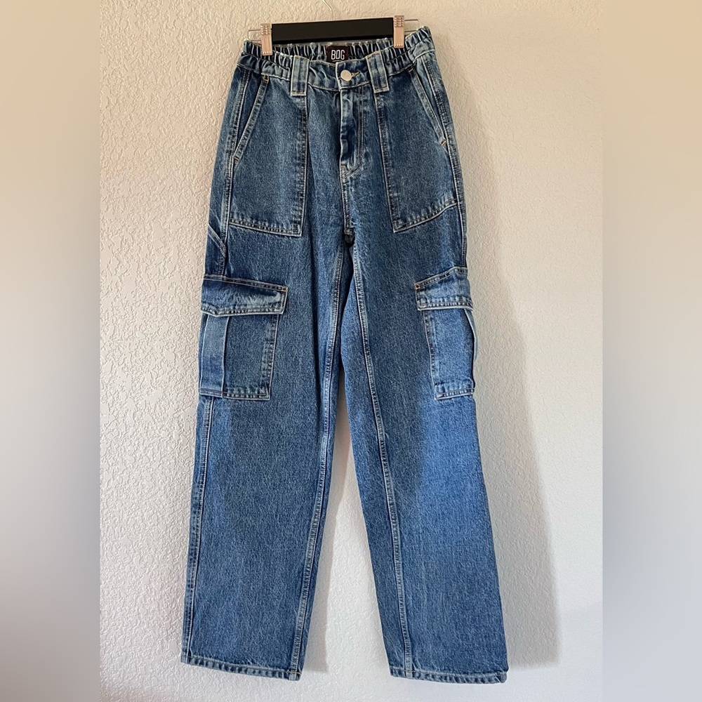 Urban Outfitters BDG Skate High Waisted Baggy Blue Jeans